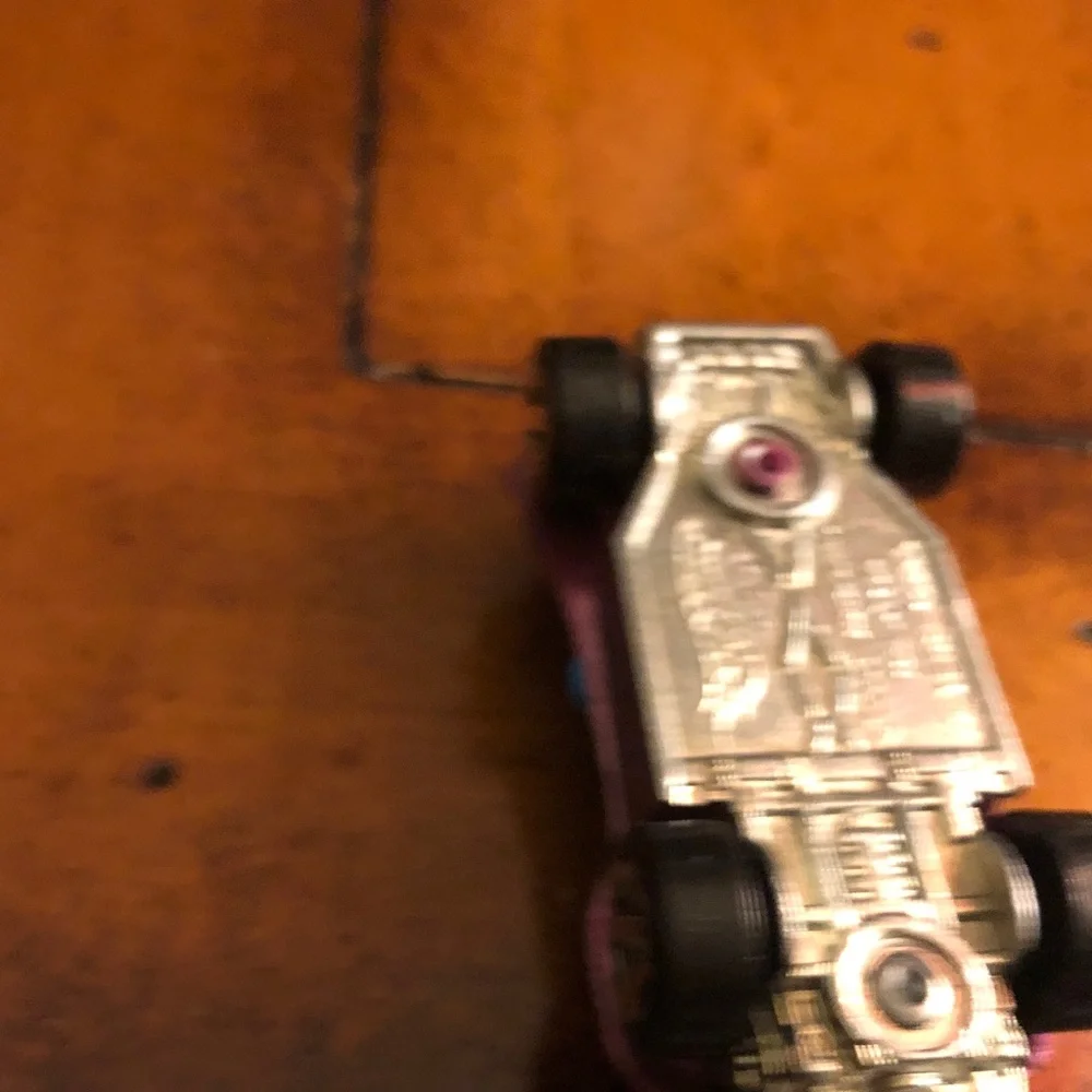 Pink Toy Dune Buggy with Graphic Flames